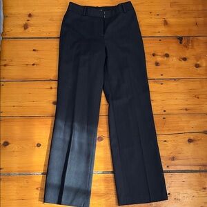 Classic Straight-Leg grey Dress Pants